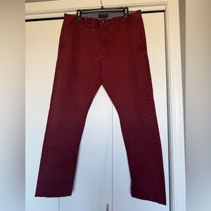Banana Republic Maroon Chinos